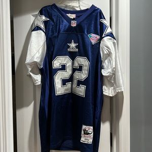 COPY - Mitchell and Ness XXL Smith Cowboy Jersey